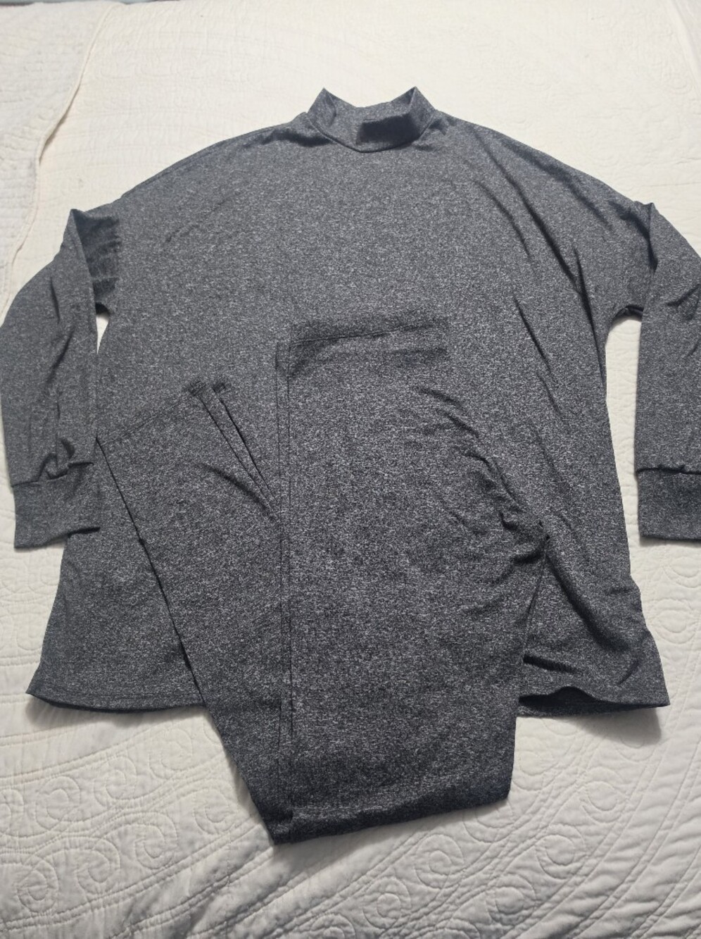 Fashion Nova Women's Charcoal Gray Lounge Pajama Set
